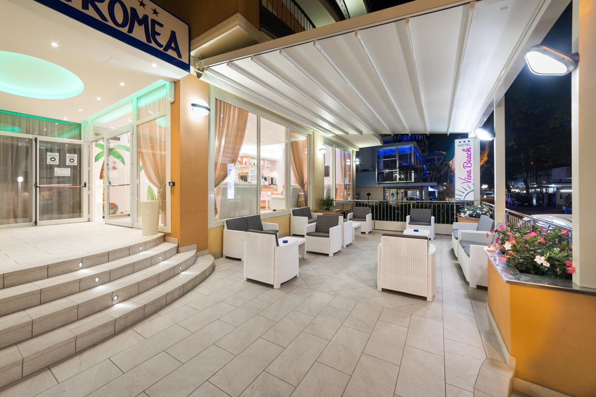 Viva Beach Hotel ริมินี ภายนอก รูปภาพ